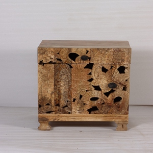 Factory Direct Wooden Bedside Table with Storage <b>Drawer</b> Modern Bedroom <b>Side</b> Cabinet Furniture Customized Design Available - Product Image 3