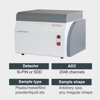 Drawell DW-NP-5010 Si-pin Detector Na-U Element Geology Mineral Metallurgy Cement Alloy Analysis X-ray Fluorescence Spectrometer