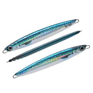 JIGGINGSOUL-RTS318-60g80g stampa bionica 3D che affonda velocemente esca rigida artificiale lenta tonno sardino grande mestiere verticale - Product Image 6