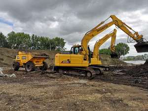 Mini-excavatrice sur chenilles chinoise Shantui SE60 de 6 tonnes avec pouce à vendre - Product Image 3