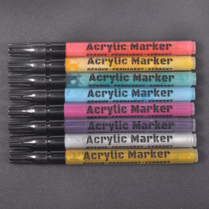 <span class=keywords><strong>Set</strong></span> <span class=keywords><strong>di</strong></span> 48 <span class=keywords><strong>pennarelli</strong></span> <span class=keywords><strong>di</strong></span> arte acrilica punta Fine 12 colori assortiti per pennarello <span class=keywords><strong>di</strong></span> espressione creativa per progetti d'arte - Product Image 4