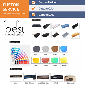 <span class=keywords><strong>2025</strong></span>カスタムロゴビンテージレトロ日焼け止めメガネ男性用スチームパンクスタイルUV400スクエアダブルブリッジサングラス抗放射線 - Product Image 6