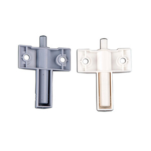 Amortiguador de puerta de armario metálico, bisagra silenciosa de plástico con cierre automático para armario de almacenamiento - Product Image 5