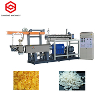 Ligne de production automatique d'extrudeuse de riz instantanée multifonctionnelle Machine électrique à riz artificiel fortifié pour la farine de blé alimentaire