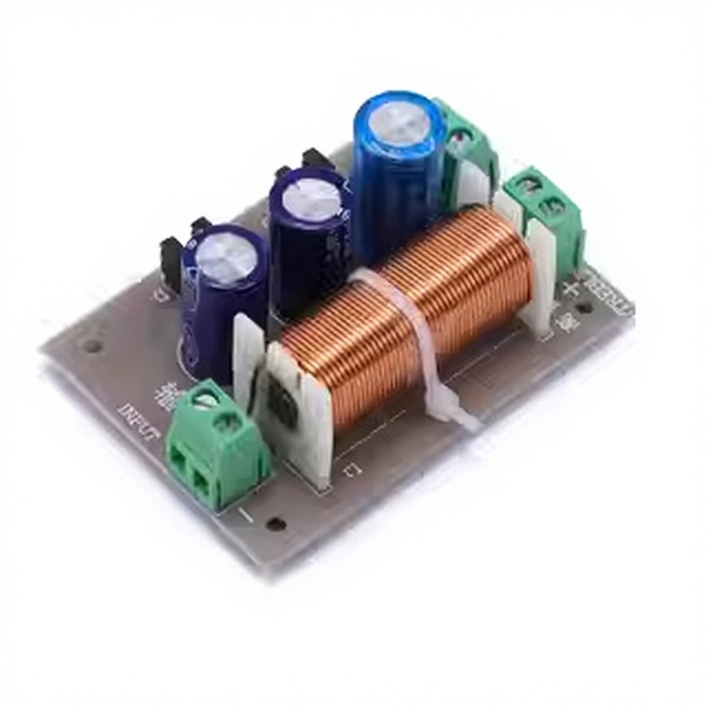 400W High-Low Frequency Two-Way Crossover Solder-Free DIY Adjustable Universal Audio Speaker Board