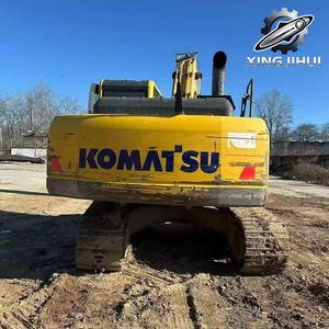 Excavatrice Komatsu PC200 de 20 tonnes, d'occasion, de marque japonaise, moteur Cummins, excavatrice sur chenilles, d'occasion, provenant du Japon. - Product Image 4