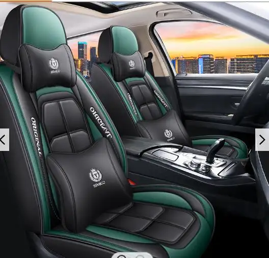 2022 Mercedes Seat Cover Nappa Lederen Sitzbezug Auto Stoelhoezen Volledig Kit Verpakt Seat Protector Cover Met Airbag