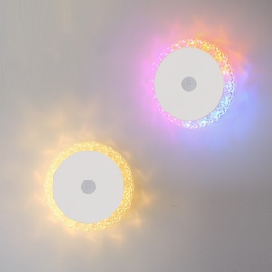 Lámpara de Noche Ambiental Recargable por USB, Iluminación Ambiental Multicolor, Lámpara de Pared con Sensor de Movimiento LED - Product Image 2