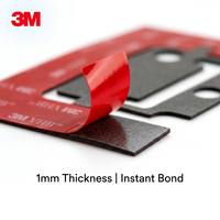 Cinta de espuma acrílica de doble cara 3M VHB 5952 troquelada, sensible a la presión, de fusión en caliente, 1.1mm, impermeable, resistente a altas temperaturas, para enmascarar y señalar.