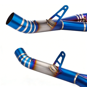 Tubo de escape intermedio de titanio para motocicleta, compatible con silenciador de 60 mm para R1 <span class=keywords><strong>MT10</strong></span> Mt-10 2015 - <span class=keywords><strong>2021</strong></span> - Product Image 6
