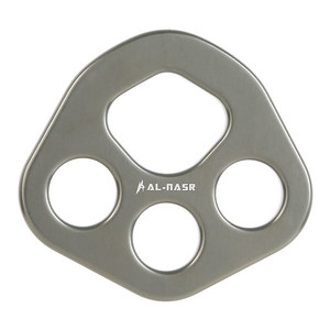 Al-Nasr Rope <b>Splitter</b> 8.8x8cm 4-Hole Anchor Divider Plate For Rock Climbing Mountaineering Equipment - Product Image 4