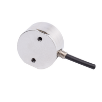 Transductor de Fuerza de Compresión de Acero Inoxidable con Montaje M4, Celda de Carga de 0.1kN, 0.2kN, 0.5kN, 1kN, 2kN, Transductor de Tensión de Columna FIBOS