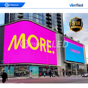 P3 P5 P6 P8 HD ngoài trời không thấm nước cố định 90 độ xây dựng trên tầng thượng góc quảng cáo Màn hình <span class=keywords><strong>LED</strong></span> hiển thị bảng hiệu biển quảng cáo - Product Image 2
