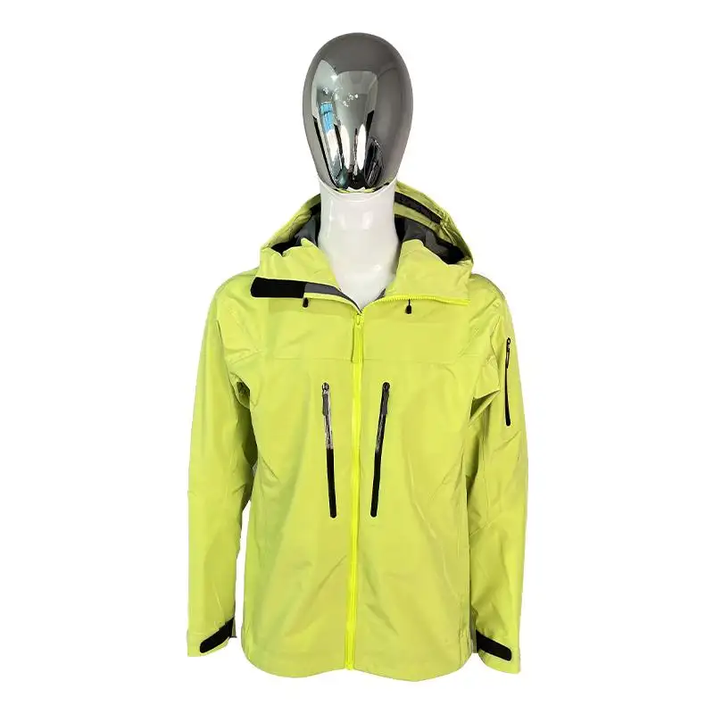 Personalizado al aire libre senderismo ciclismo ropa fabricantes mujer hombre chaqueta impermeable Unisex deportes cortavientos chaqueta hecha en China