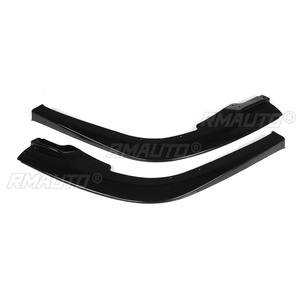 3pcs Car Front Bumper <b>Splitter</b> Lip Spoiler <b>Splitter</b> Deflector Lips Cover Trim Body Kit for Subaru Impreza WRX Sti S204 2006-2007 - Product Image 6