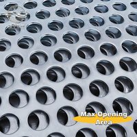 Tôle perforée en acier inoxydable 316 de qualité architecturale, conforme RoHS, pour balustrades et clôtures extérieures