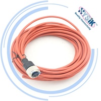 Konektor Sensor CTC VE102 MIL-C-5015 IP68 Segel Kaca 2-Pin 3Pin 4Pin Segel Epoksi