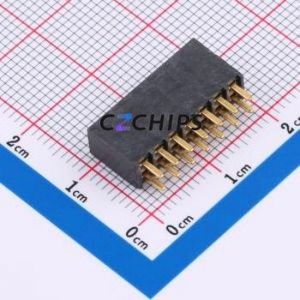 SSW-107-01-G-D Pin Socket Through hole Component (THT),P=2.54mm Connector 2.54mm 2.54mm Through Hole Double Row - Product Image 2