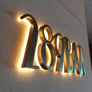Factory Supply <b>LED</b> Illuminated <b>LED</b> Logo <b>Sign</b> Custom Lighted <b>LED</b> <b>Sign</b> for Business Interior Branding Wall Custom Logo <b>Sign</b> - Product Image 5