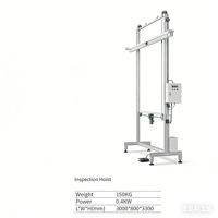 Honki Bright Hoist d'inspection entièrement automatique 220V pour stores enrouleurs intérieurs, machine de haute précision pour stores vénitiens