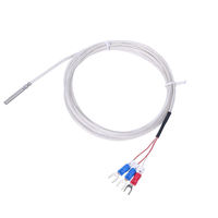 Sonde industrielle en acier inoxydable de taille personnalisée mesure de la température thermocouple pt100