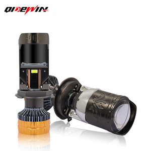 Qidewin K4 <b>LED</b> Car <b>Headlights</b> H4 30000 Lm Bi Xenon Lens High Power Integrated High Low Beam - Product Image 1