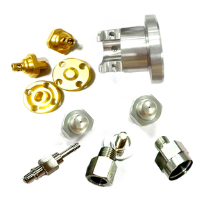 Tùy chỉnh <span class=keywords><strong>CNC</strong></span> gia công 4 trục đồng thau thép không gỉ độ chính xác cao các bộ phận máy hàng không phụ tùng & Phụ kiện cho <span class=keywords><strong>CNC</strong></span> quay - Product Image 1