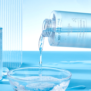 Agua Limpiadora Desmaquillante Mineral de Aguas Termales 300mL, Marca Privada, Agua Micelar Natural para Rostro, Labios y Ojos, OEM - Product Image 5