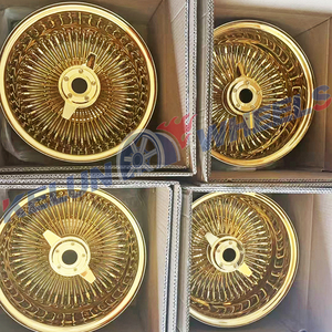 5x114.3 Rims <b>Spoke</b> Wire <b>Wheels</b> 13x7 Wire <b>Wheels</b> <b>Spoke</b> Rims White Wall Tire KELUN Wire <b>Wheels</b> - Product Image 4