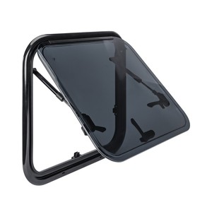 Ventana Lateral Abatible para Autocaravana, 500x450mm, con Persiana Plegable y Mosquitera Integrada - Product Image 5