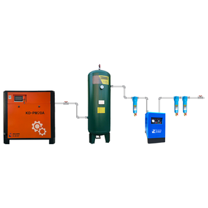 KELAIDE KD-PM20A Screw Air Compressor 15kW 13 Bar Permanent Magnet VFD Stationary Industrial Air System Lubricated Low Noise - Product Image 1