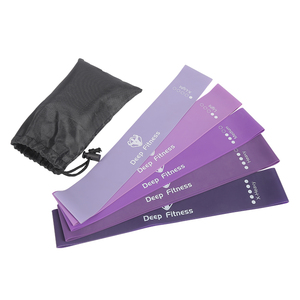 Bandas de resistencia de látex coloridas, bandas elásticas para yoga y entrenamiento corporal - Product Image 3