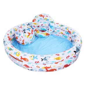 <span class=keywords><strong>Piscine</strong></span> à balles pour enfants, clôture de jeu gonflable en plastique pour bébés, usage domestique intérieur - Product Image 1