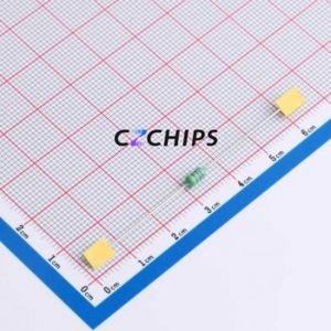 Inductor de Anillo de Color EC0307-471K / Componente de Orificio Pasante (THT), D3.2xL7.6mm 470uH 10% 90mA 14Ohm - Product Image 1