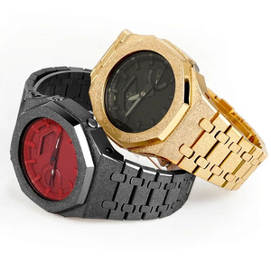 Mod de acero inoxidable esmerilado de moda de lujo Kit Mod accesorio para <span class=keywords><strong>relojes</strong></span> de pulsera <span class=keywords><strong>Gshock</strong></span> GA2100 GA2110 - Product Image 3