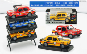 <span class=keywords><strong>Voiture</strong></span> <span class=keywords><strong>de</strong></span> collection en métal moulé sous pression à l'échelle <span class=keywords><strong>1</strong></span> :32 avec lumière et sons, porte ouverte, jouet pour enfants - Product Image 2