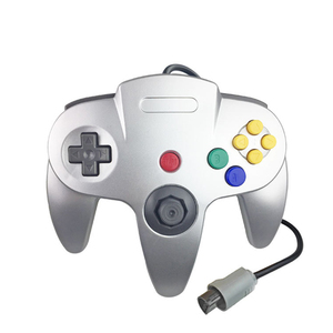 Manette de jeu filaire colorée N64 pour <span class=keywords><strong>Nintendo</strong></span> N64 avec prise console, joystick classique or et argent pour <span class=keywords><strong>Nintendo</strong></span> <span class=keywords><strong>64</strong></span> - Product Image 5