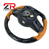 Volante de Fibra de Carbono Forjado para Jeep Wrangler Gladiator Grand Cherokee Patriot Compass JK JL EP SRT 2013-2017