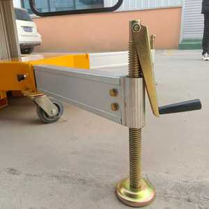 पोर्टेबल ऊर्ध्वाधर हाइड्रोलिक सीढ़ी एल्यूमीनियम मिश्र धातु एकल डबल मास्ट इलेक्ट्रिक मैन लिफ्ट छोटा लिफ्ट - Product Image 3