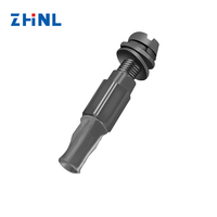 Bloque de terminales de conexión de alto voltaje de 660 V, placa de conexión de tornillos para interruptor de función, montaje en panel de gabinete mediano