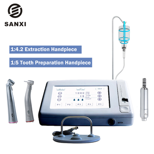 Sanxi 1 jaar garantie Contra-hoek hogesnelheids elektrische tandheelkundige handstuk LED-licht tandvoorbereiding chirurgie micromotor - Product Image 1