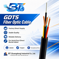 Kabel Serat Optik BoTong Profesional Kustom GDTS G652D untuk Pemasok Proyek Infrastruktur Telekomunikasi Pabrik