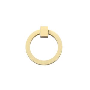 Tiradores de latón macizo con diseño lineal moleteado en forma de T para muebles de sala, gabinetes de TV, puertas de armarios y cajones, barras rectas de ferretería para muebles - Product Image 6