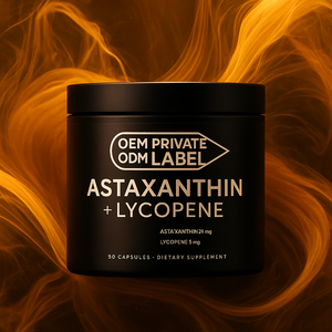 Cápsula blanda de astaxantina de grado alimenticio de personalización privada OEM, astaxantina natural + Suplemento del sistema inmunológico de licopeno - Product Image 2