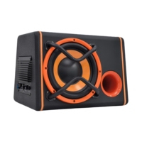 OEM ODM Subwoofer super puissant de 10 pouces, 120W RMS, amplificateur intégré, subwoofer actif pour voiture, pour modification audio automobile