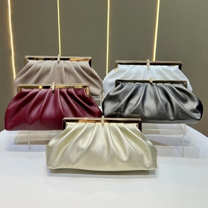 Wholesale Luxury Ladies Party <b>Wedding</b> Evening Bag <b>Clutch</b> Purses PU Leather Crossbody Shoulder Bag Fashion women's Underarm bag - Product Image 4