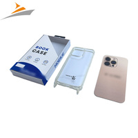 Boîte en papier pour produits électroniques personnalisés, boîte d'emballage haut de gamme pour étui de téléphone portable pour iPhone 11 12 13 14 15 16 Pro Max