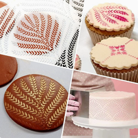 Pochoirs pour gâteaux DIY, latte art au café, modèles de peinture d'animaux pour Noël, idées créatives