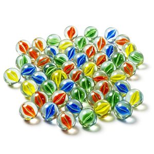 Cat's Eye <b>Glass</b> Marbles 15-16mm <b>Sphere</b> Vibrant Colors for Kids Games Crafts Decor - Product Image 1