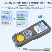 Copieur WiFi RFID, lecteur/graveur de cartes intelligentes NFC, 125KHz/13.56MHz, programmeur USB ID IC, décodeur de téléphone portable, ICopy KEY X5, plastique